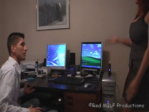 www.rachel-steele.com - MILF 146 - Stepson Makes Her Suck Him Off thumbnail